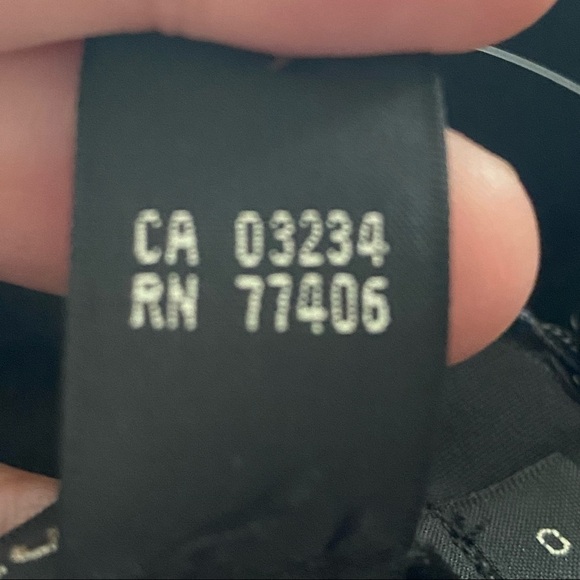 Club Monaco black pencil skirt size 0 cotton spandex blend - Picture 5 of 7